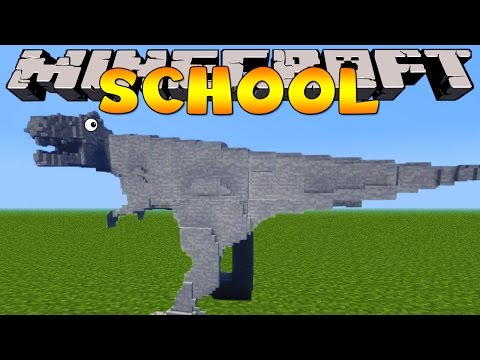 Minecraft School : ART CLASS IN SCHOOL!
