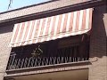 Toldo telón para balcón-Sistemas de Toldos Pacheco