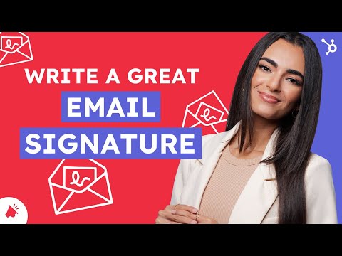 How to Write A Great Email Signature! (Free Tool Tutorial)