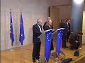 EU - Palestinian Territories: Salam FAYYAD in Brussels
