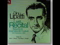 this is the 2nd half of the 1st mov. of chopin's 1st piano concert in e minor opus 11 piano concert played by dinu lipatti (i've marked it with b and the 1st half with a)
more information about dinu lipatti (and clara haskil, another great piano player) you can find on  http://www.lipatti-haskil-foundation.com/