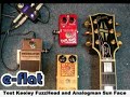e-flat test Sunface VS Fuzz head