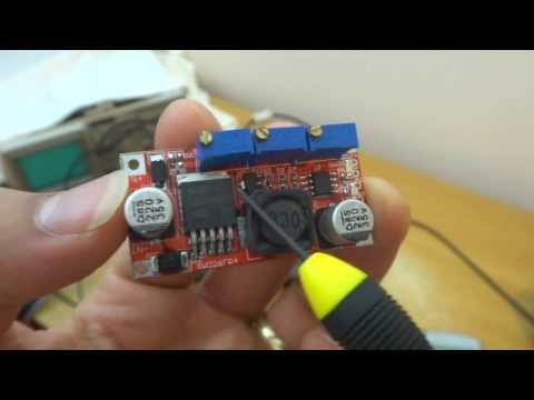 how to adjust lm2596
