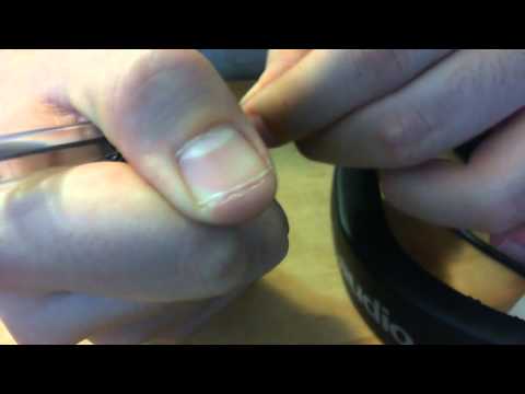 how to repair audio technica headphones