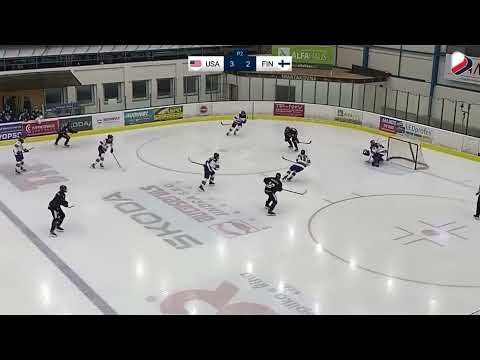 USA - FIN U18 goal
