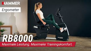 Recumbent bike Hammer Maximum RB 8000