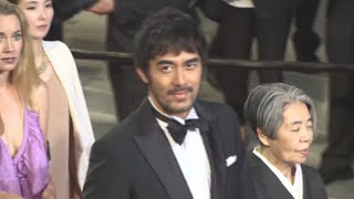 阿部寛、真木よう子、樹木希林／第69回カンヌ国際映画祭レッッドカーペット