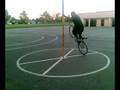 JrRyder stand up wheelie around pole