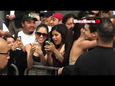 Shows - http://worldmonitor.tv Please click on the link above to visit our website and remember to subscribe to this channel! Selena Gomez shows mad love for the fans arriving at 'Behaving Badly' Los...