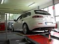 Alfa 159Ti 2,4JTD 154kW 4WD A&A Tuning Leistungsprüfstand