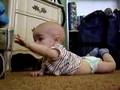 Braxton Offermann trying to crawl