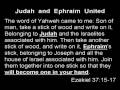 Judah and Ephraim United - Prophecy Watch