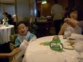 at table