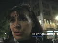 Marcha. 2 de octubre de 2008. Judiciales armados infiltrado