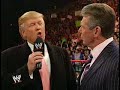 Donald Trump challenges Vince McMahon Donald Trump challenges Vince McMahon