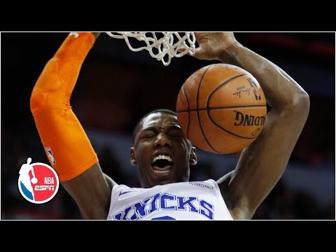 Video: RJ Barrett overcomes rough start with 3 straight double-doubles | 2019 NBA Summer League