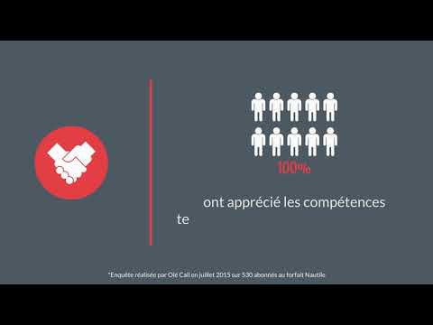Des abonnés satisfaits de Nautile - Enquête de satisfaction Olé call