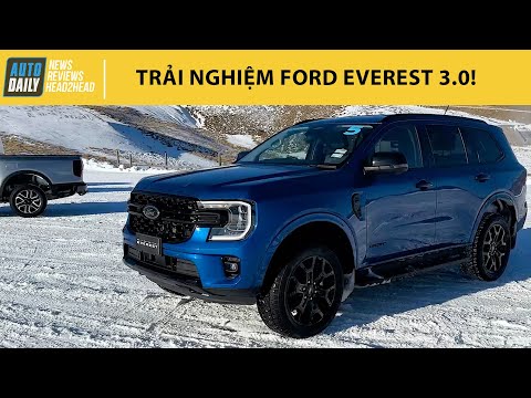 Trải nghiệm Ford Everest 2023 V6 3.0 - Có gì khác biệt so với bản 2.0 Bi-turbo? |Autodaily.vn|