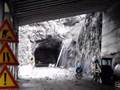 Rockfall on the Stelvio