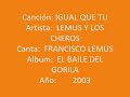 IGUAL QUE T