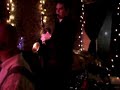 Ben & Leo Sidran play while Zorba Paster reads the Grinch.