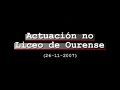 actuación no liceo de ourense