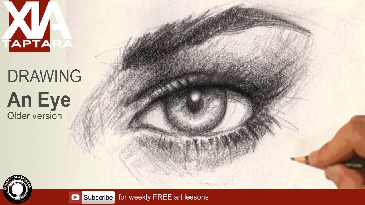 eye drawing tutorial