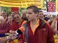 Protest on Dalai Lama for banning Dorje Shugden - Germany