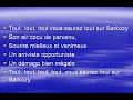 tout tout tout vous saurez tout sur....