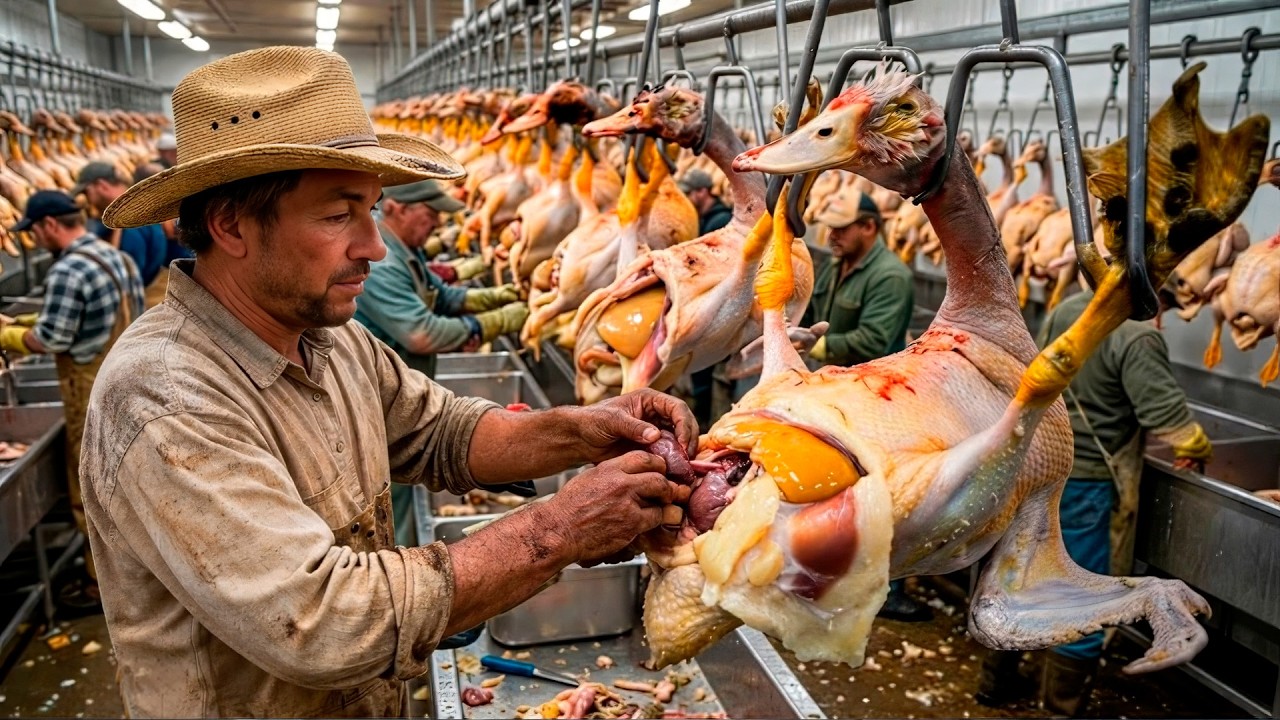 A TRISTE E POLÊMICA CRIAÇÃO DE GANSOS PENDURADOS