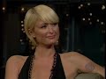 Paris Hilton on Letterman
