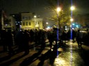Obama wins: Approaching street scene at 14th and U Obama wins: Approaching street scene at 14th and U