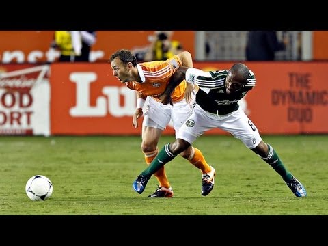 HIGHLIGHTS: Houston Dyanmo vs Portland Timbers, MLS May 15th, 2012