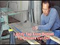 How To Cut Granite With Topmount Sink Installation How To Cut Granite With Topmount Sink Installation