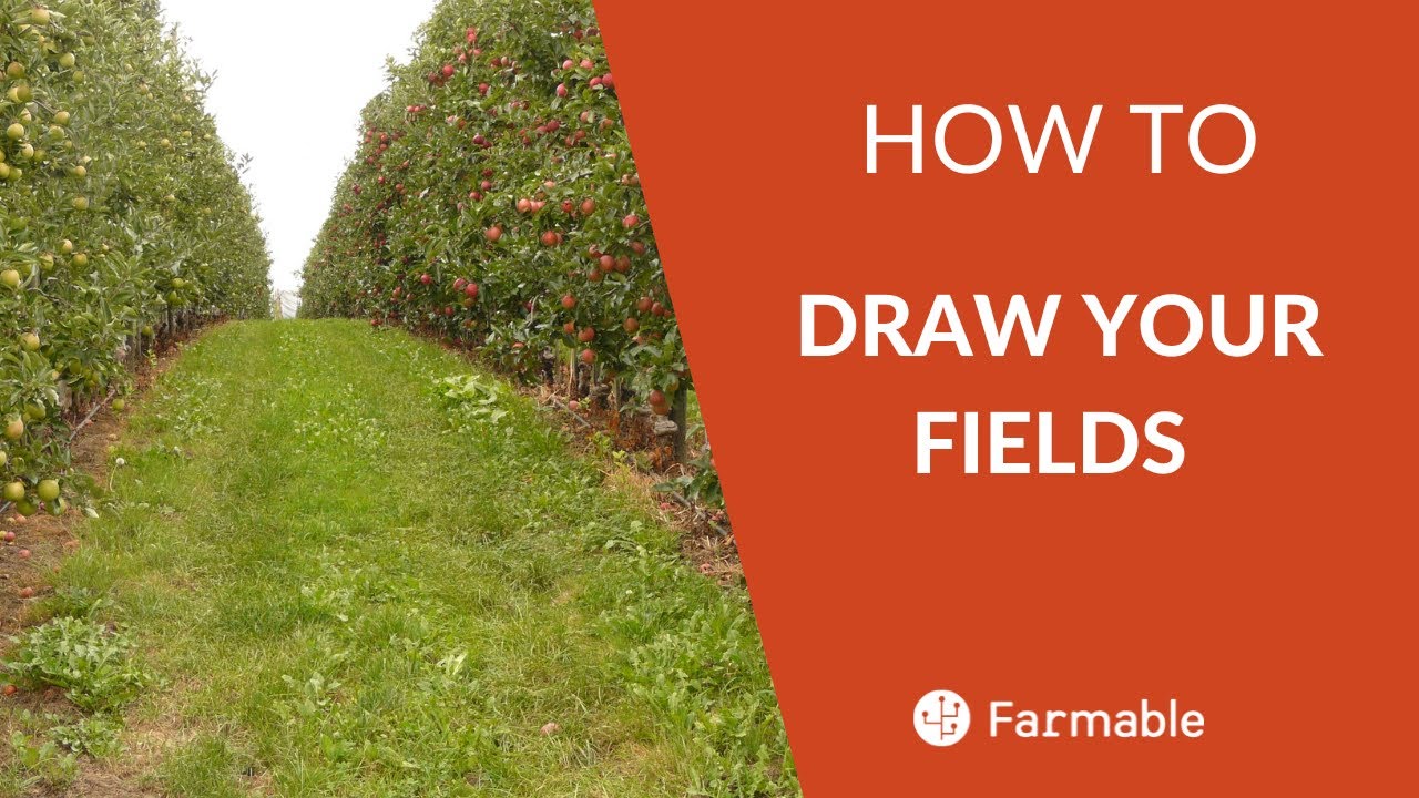 Draw your fields in the Farmable app