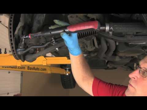 Part 2  Installing tie rods on a BMW with rack & pinion, E30, etc.