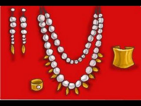 how to draw jewelry
