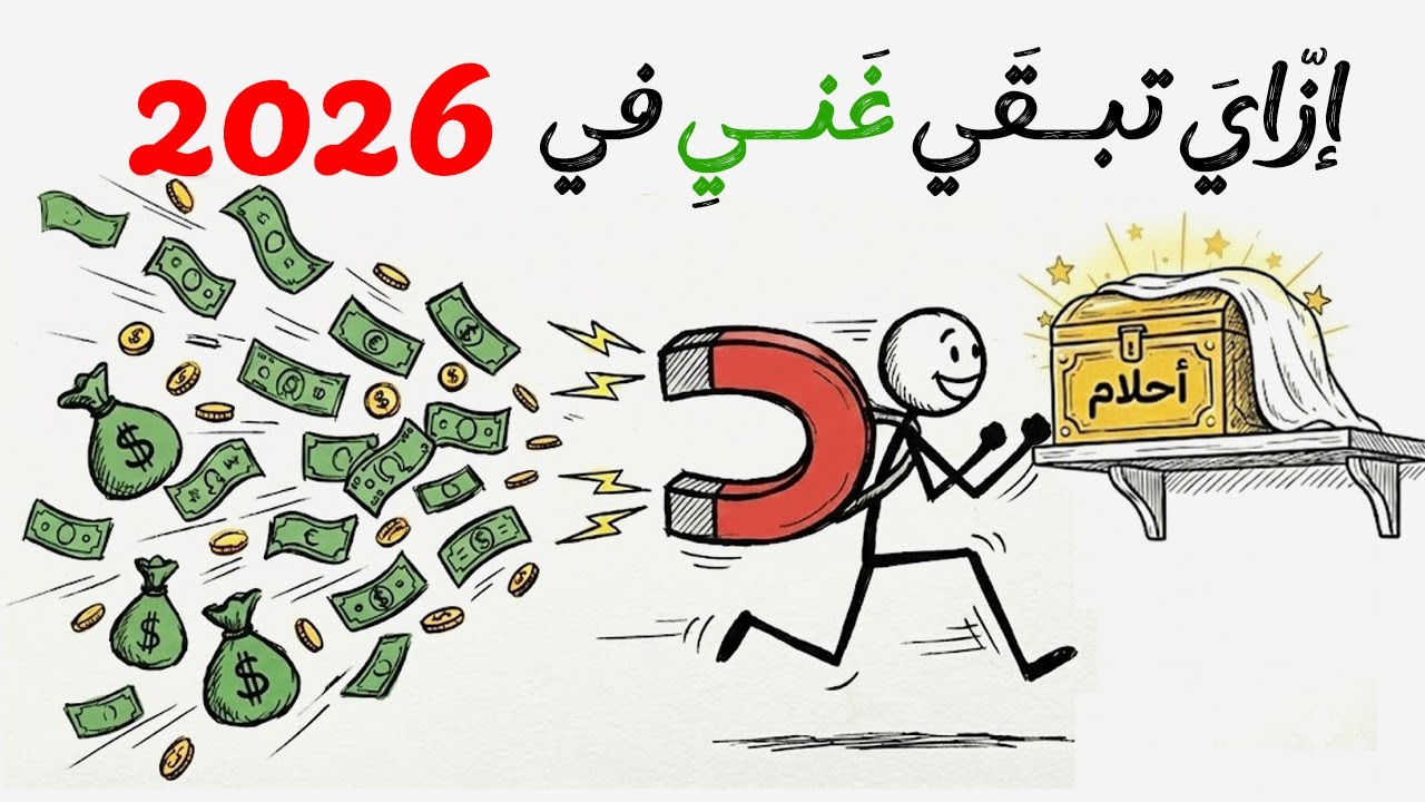 إزاي تعمل فلوس في 2026؟ (الخطة اللي هتخليك "تحلب" النظام) 💰🔥