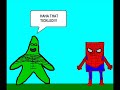 Spongebob plays Spiderman