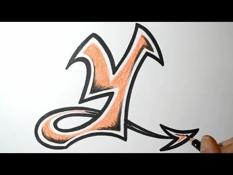 how to draw letter w