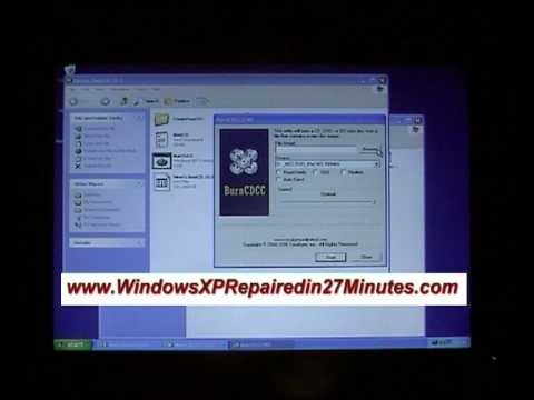 how to repair windows xp with cd