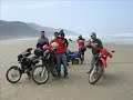 Tornadeiros e XT600 na Jur�ia - Barra do Una