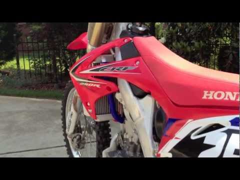 crf250r - Guys, this is my new 2011 Honda CRF250R that I just got on Saturday May 19, 2012! This 250 is fuel injected. I rode this bike in a field at the guys house an...