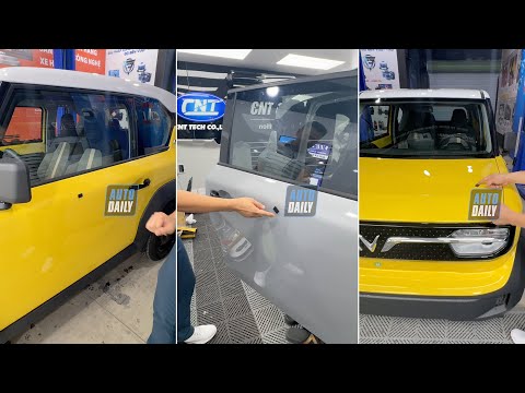 Cánh cửa VinFast VF 3 làm bằng nhựa??? |Autodaily.vn|