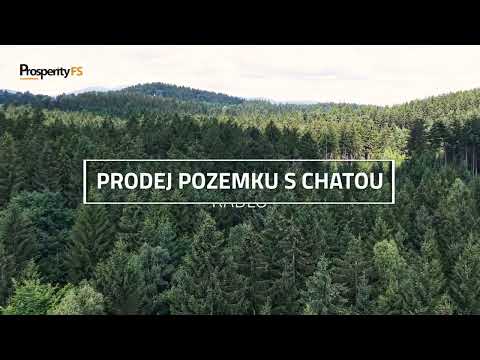 Video Prodej stavebního pozemku 1 280 m², s chatou Rádlo