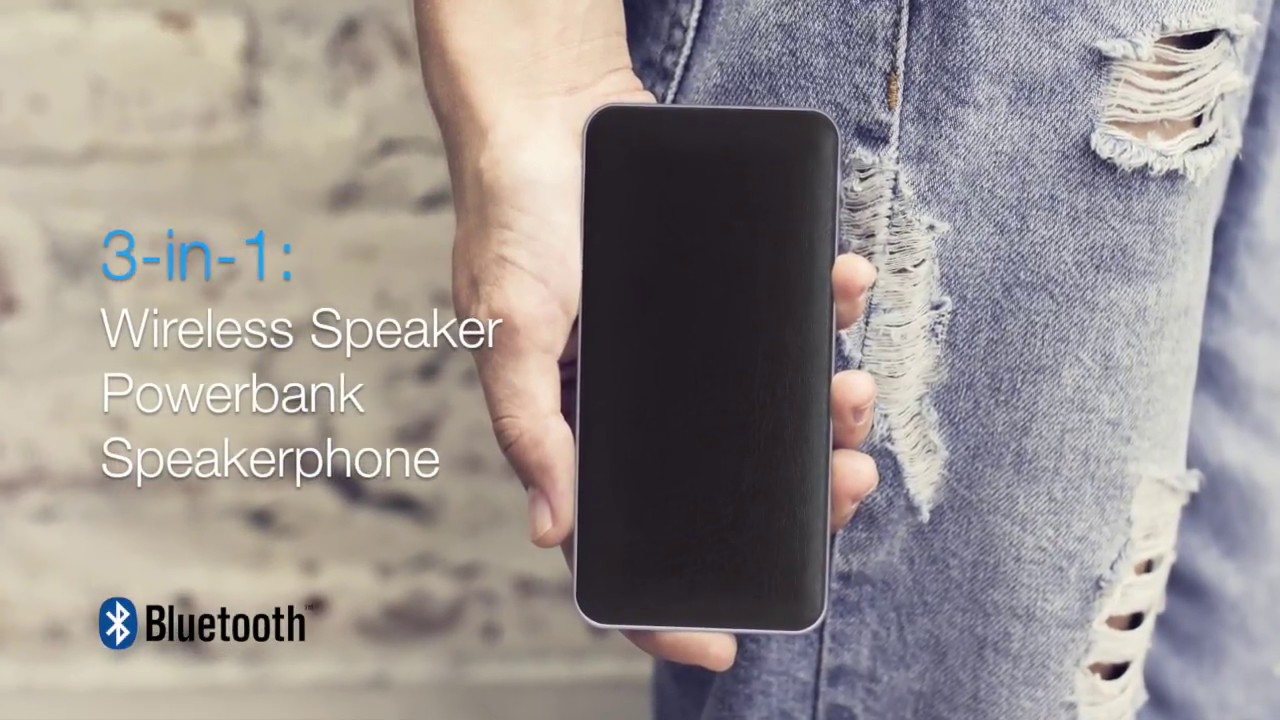 Harmony-Wireless Bluetooth Speaker + Powerbank + Speakerphone