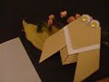 Оригами видеосхема цикады