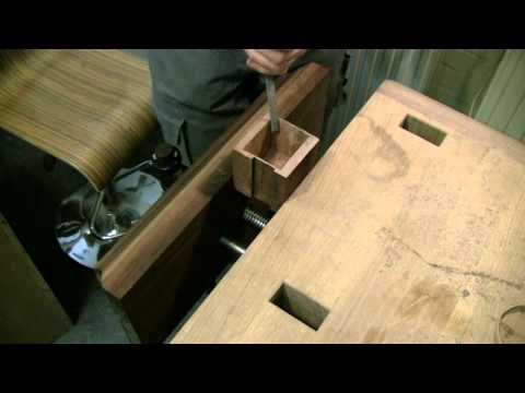 woodworking - A closer look at my old mortiser, and a little project.