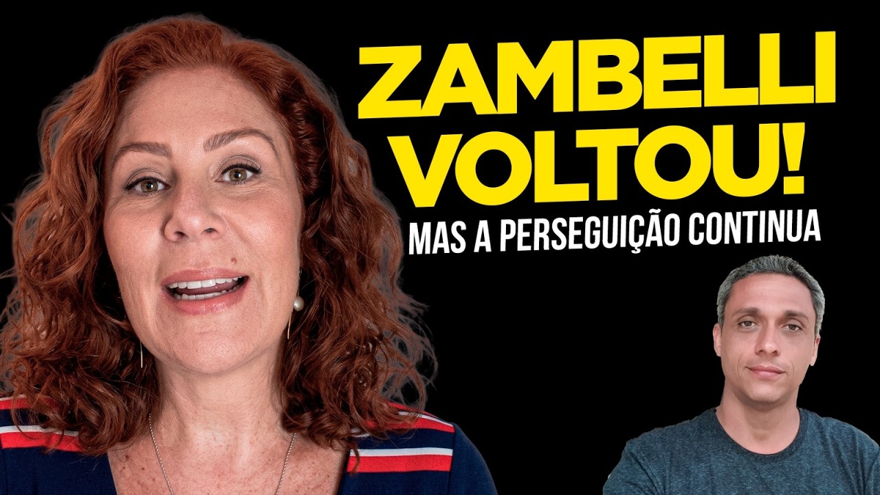 CARLA ZAMBELLI VOLTOU - Mas a perseguição continua
