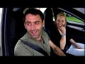 vicki teaches world snooker champion ronnie o'sullivan to over steer and do donuts.